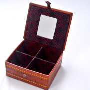16. Leather Jewellery Box (Rectangular)