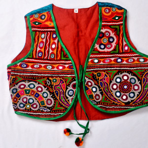 21. Embroidery Jacket (Short - One SideEmbroidery)