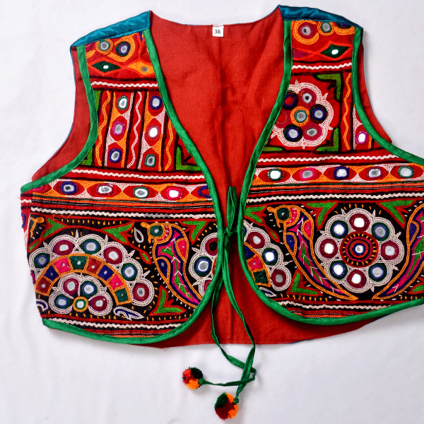 21. Embroidery Jacket (Short – One SideEmbroidery)